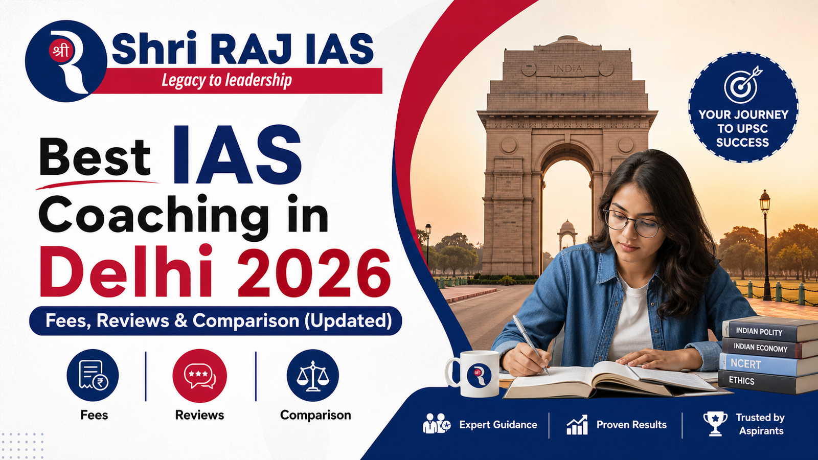 Best IAS Coaching in Delhi 2026 — Fees, Reviews & Comparison (Updated)