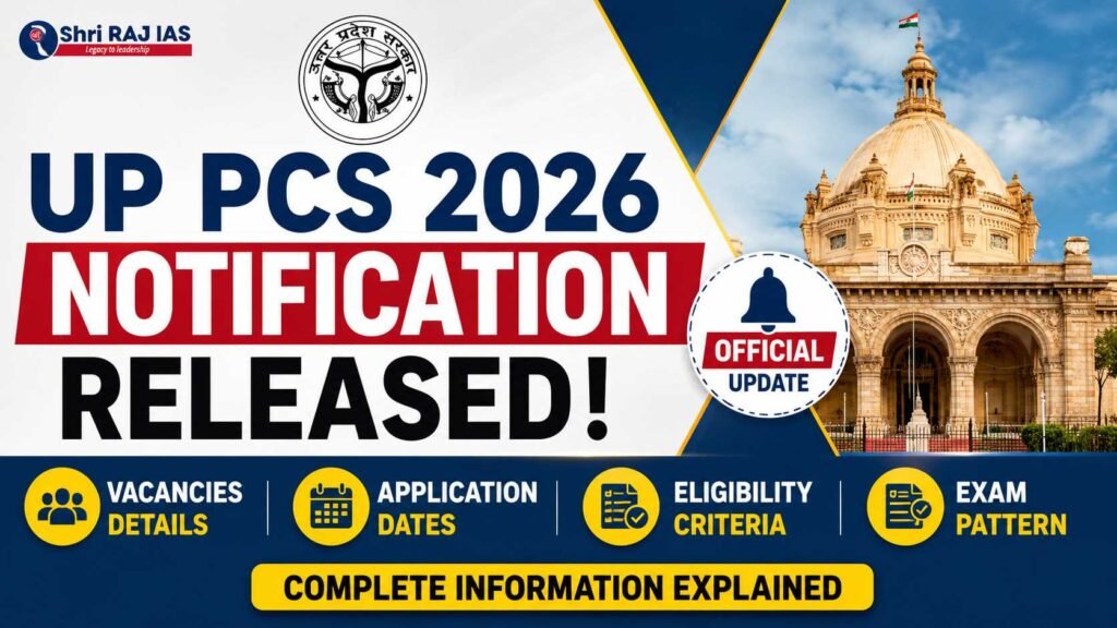 UP PCS 2026 Notification Released